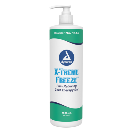 DYNAREX X-Treme Freeze Pain Relieving Cold Therapy Gel 16 fl. oz. Bottle 1444
